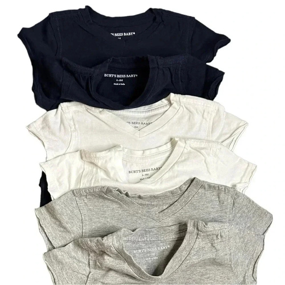 6-9Months Toddler Boys Clothes 9 Piece Bundle-Tshirts, Shorts, Burt’s Bees, Polo - Picture 2 of 16